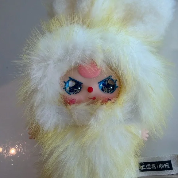 Super Mini Bunny Plush Toy (Baby Three) Letter C - Picture 2 of 4